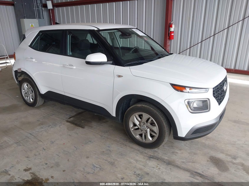 2021 Hyundai Venue VIN KMHRB8A30MU066602 IAAI salvage auction — REAR END, Salvage (California), sold $1,650 on 2026-07-28 (photo 1)