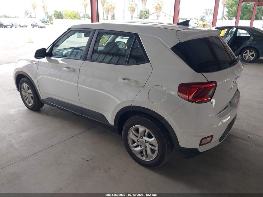 2021 Hyundai Venue VIN KMHRB8A30MU066602 IAAI salvage auction — REAR END, Salvage (California), sold $1,650 on 2026-07-28 (photo 3)