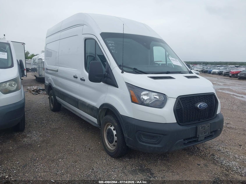 2023 Ford Transit VIN 1FTBR1X82PKB02088 IAAI salvage auction — ROOF, Salvage Title, sold $18,700 on 2026-07-18 (photo 1)