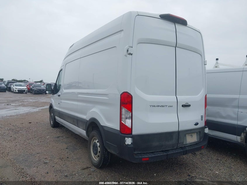 2023 Ford Transit VIN 1FTBR1X82PKB02088 IAAI salvage auction — ROOF, Salvage Title, sold $18,700 on 2026-07-18 (photo 3)