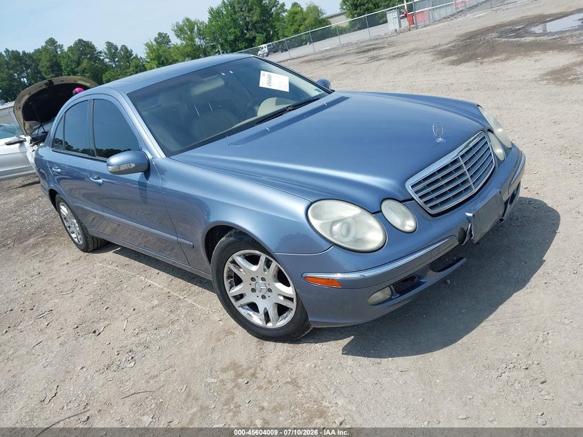 2003 Mercedes-benz E-class VIN WDBUF65J93A179589 IAAI salvage auction — FRONT END, Clear (Virginia), sold $200 on 2026-08-07 (photo 1)