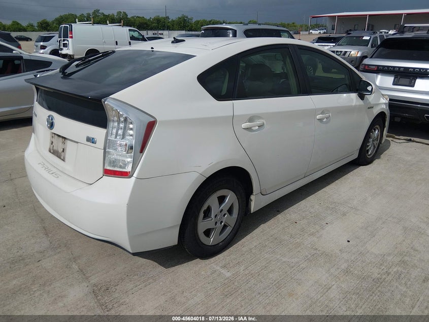 2010 Toyota Prius VIN JTDKN3DU7A0047195 IAAI salvage auction — NORMAL WEAR, Original (Texas), sold $2,350 on 2026-07-17 (photo 4)