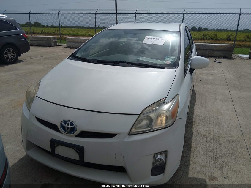 2010 Toyota Prius VIN JTDKN3DU7A0047195 IAAI salvage auction — NORMAL WEAR, Original (Texas), sold $2,350 on 2026-07-17 (photo 6)