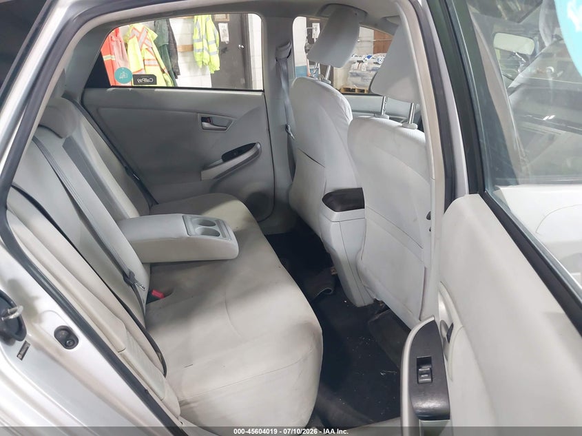 2012 Toyota Prius VIN JTDKN3DU2C5455612 IAAI salvage auction — FRONT END, Salvage Title, sold $900 on 2026-07-29 (photo 8)