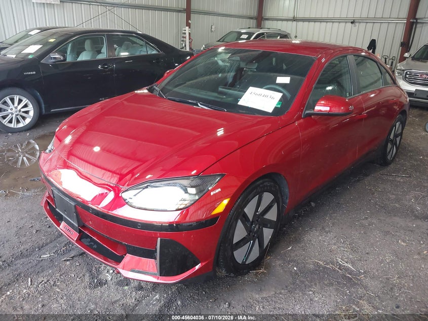 2025 Hyundai Ioniq 6 VIN KMHM24AA7SA114841 IAAI salvage auction — FRONT END, Salvage Title, sold $3,050 on 2026-07-30 (photo 2)