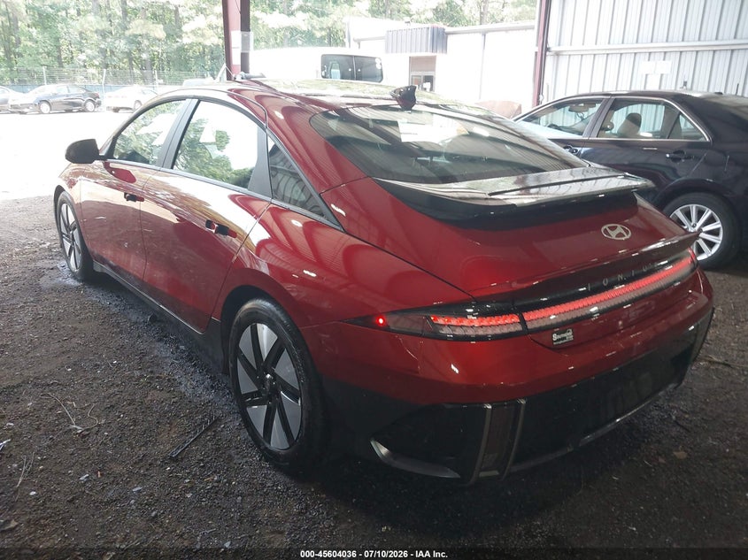 2025 Hyundai Ioniq 6 VIN KMHM24AA7SA114841 IAAI salvage auction — FRONT END, Salvage Title, sold $3,050 on 2026-07-30 (photo 3)