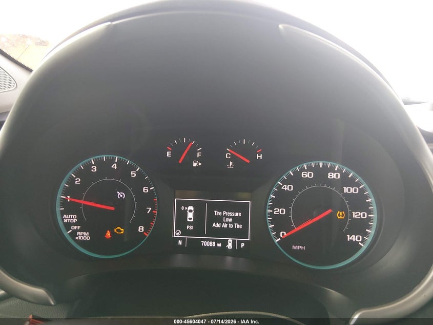 2022 Chevrolet Malibu VIN 1G1ZD5ST2NF180689 IAAI salvage auction — RIGHT FRONT, Salvage Title, sold $2,350 on 2026-07-26 (photo 7)