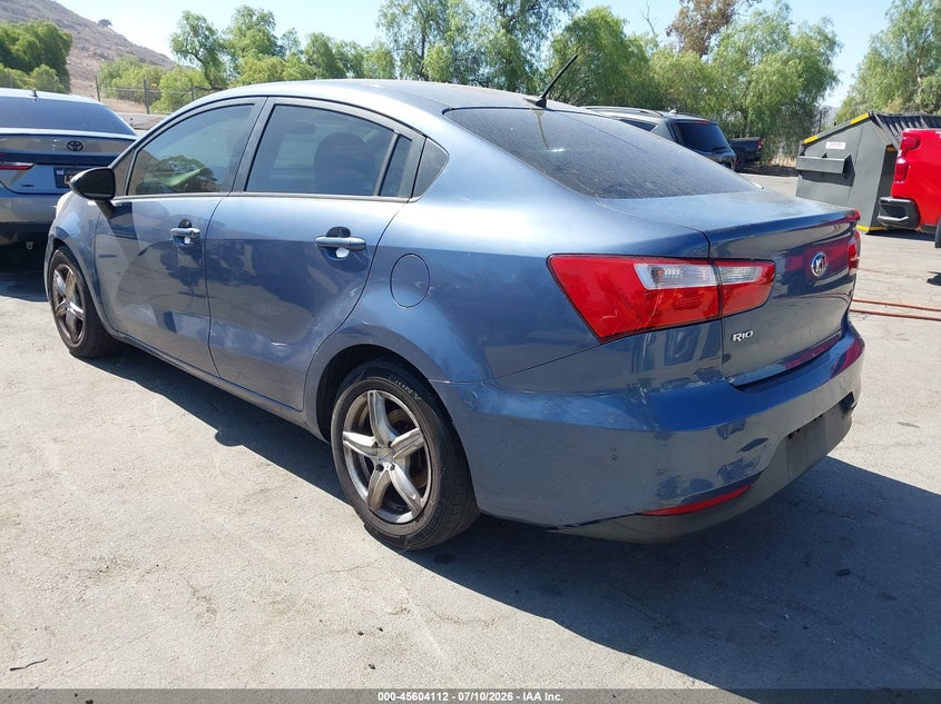 2016 Kia Rio VIN KNADM4A38G6539153 IAAI salvage auction — NORMAL WEAR, Clear - Dealer Only (California), sold $975 on 2026-07-28 (photo 3)