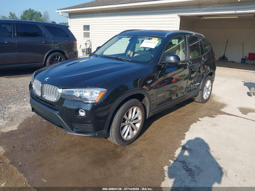 2017 BMW X3 VIN 5UXWX9C5XH0T04531 IAAI salvage auction — SIDE, Salvage (Ohio), sold $2,900 on 2026-07-29 (photo 2)