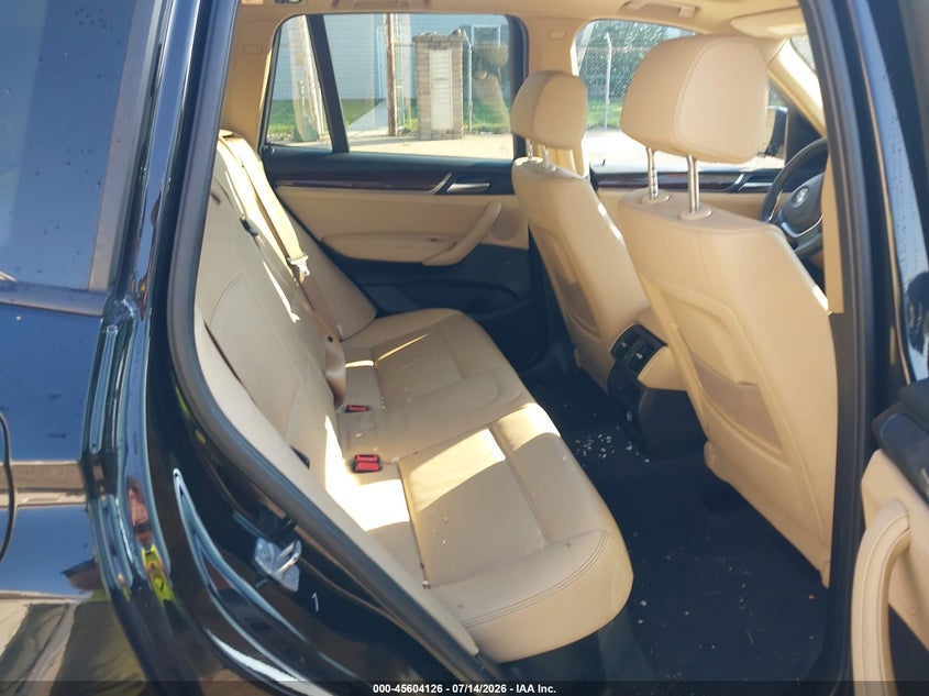 2017 BMW X3 VIN 5UXWX9C5XH0T04531 IAAI salvage auction — SIDE, Salvage (Ohio), sold $2,900 on 2026-07-29 (photo 8)