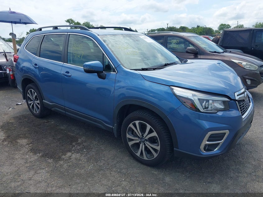 2020 Subaru Forester VIN JF2SKAUC9LH585472 IAAI salvage auction — LEFT FRONT, Salvage (Virginia), sold $6,000 on 2026-07-28 (photo 1)