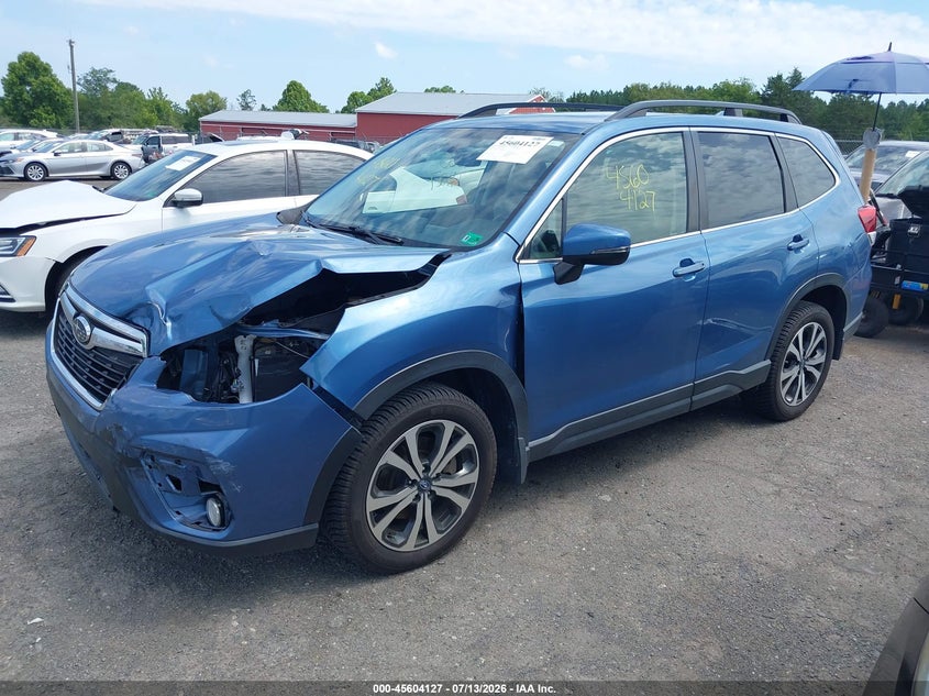 2020 Subaru Forester VIN JF2SKAUC9LH585472 IAAI salvage auction — LEFT FRONT, Salvage (Virginia), sold $6,000 on 2026-07-28 (photo 2)