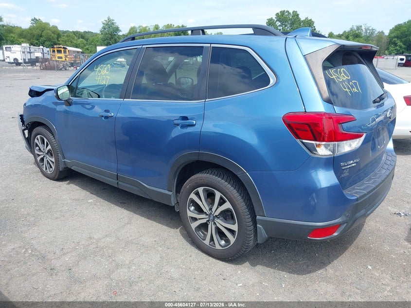 2020 Subaru Forester VIN JF2SKAUC9LH585472 IAAI salvage auction — LEFT FRONT, Salvage (Virginia), sold $6,000 on 2026-07-28 (photo 3)