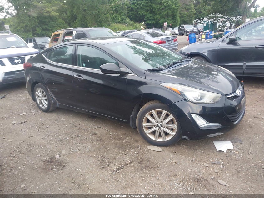 2015 Hyundai Elantra VIN KMHDH4AE4FU286122 IAAI salvage auction — NORMAL WEAR, Clear (New York), sold $1,700 on 2026-07-28 (photo 1)