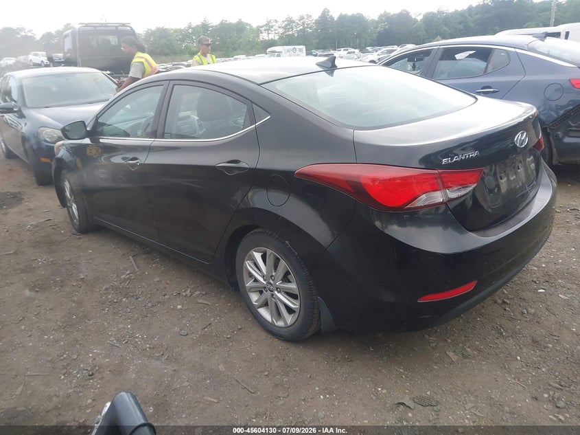 2015 Hyundai Elantra VIN KMHDH4AE4FU286122 IAAI salvage auction — NORMAL WEAR, Clear (New York), sold $1,700 on 2026-07-28 (photo 3)