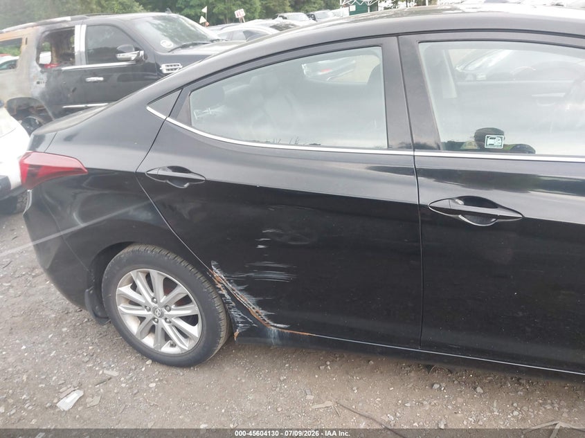 2015 Hyundai Elantra VIN KMHDH4AE4FU286122 IAAI salvage auction — NORMAL WEAR, Clear (New York), sold $1,700 on 2026-07-28 (photo 6)