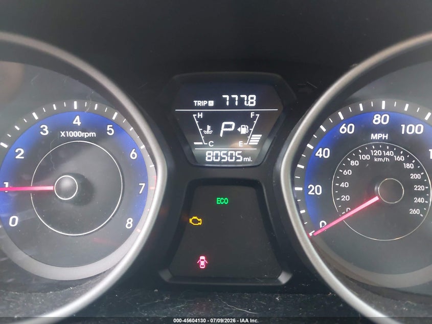 2015 Hyundai Elantra VIN KMHDH4AE4FU286122 IAAI salvage auction — NORMAL WEAR, Clear (New York), sold $1,700 on 2026-07-28 (photo 7)