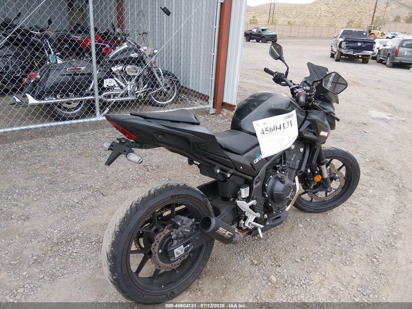 2024 Honda Cb VIN MLHPC7155R5000372 IAAI salvage auction — LEFT & RIGHT, Salvage (Nevada), sold $250 on 2026-07-29 (photo 4)