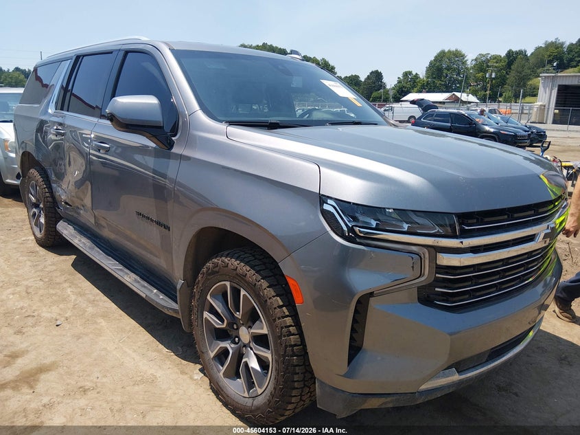 2021 Chevrolet Suburban VIN 1GNSKCKT9MR441291 — IAAI salvage auction photo