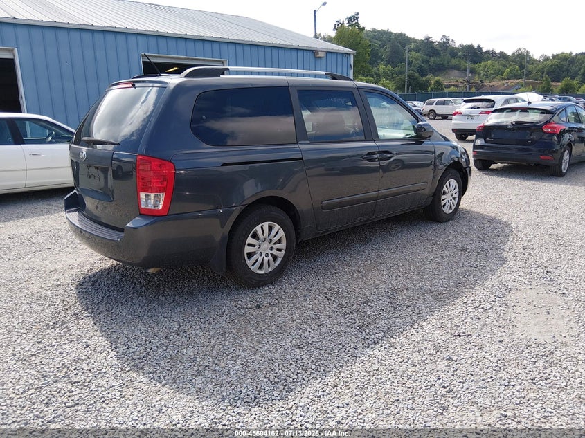 2014 Kia SEDONA VIN KNDMG4C74E6574165 IAAI salvage auction — NORMAL WEAR, Original (Kentucky), sold $275 on 2026-07-29 (photo 4)
