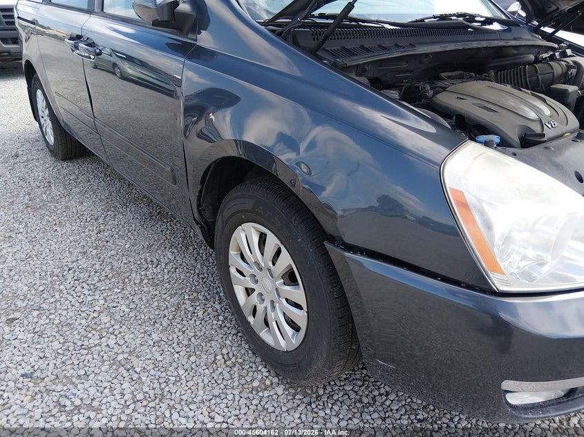 2014 Kia SEDONA VIN KNDMG4C74E6574165 IAAI salvage auction — NORMAL WEAR, Original (Kentucky), sold $275 on 2026-07-29 (photo 6)