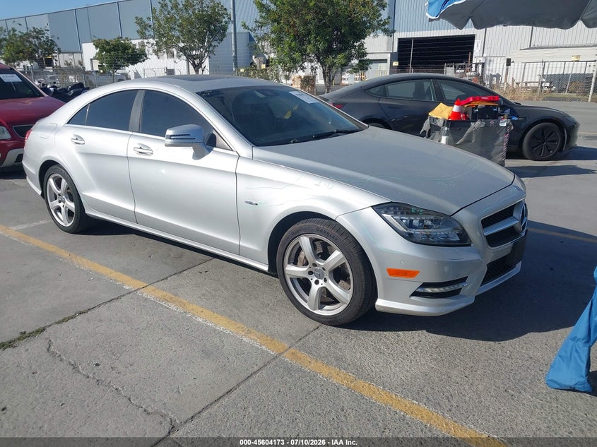 2012 Mercedes-benz Cls-klasse VIN WDDLJ7DB3CA040740 IAAI salvage auction — VANDALISM, Salvage (California), sold $2,000 on 2026-08-03 (photo 1)