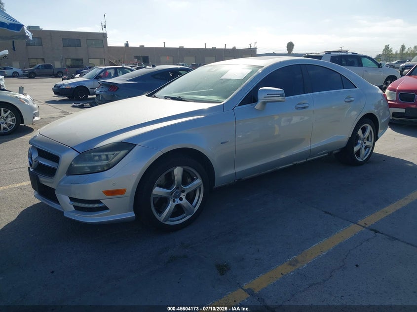 2012 Mercedes-benz Cls-klasse VIN WDDLJ7DB3CA040740 IAAI salvage auction — VANDALISM, Salvage (California), sold $2,000 on 2026-08-03 (photo 2)