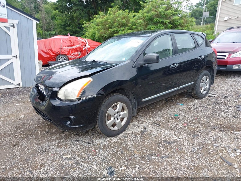 2011 Nissan Rogue sport VIN JN8AS5MVXBW684321 IAAI salvage auction — FRONT END, Salvage (Pennsylvania), sold $175 on 2026-07-28 (photo 2)