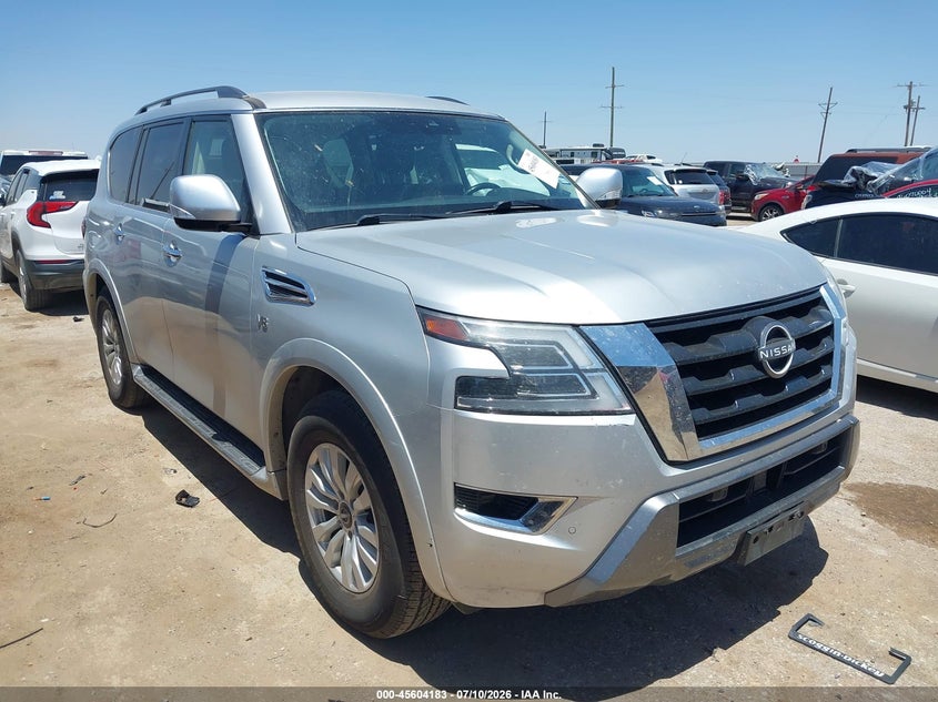 2021 Nissan Armada VIN JN8AY2AC4M9146103 — IAAI salvage auction photo