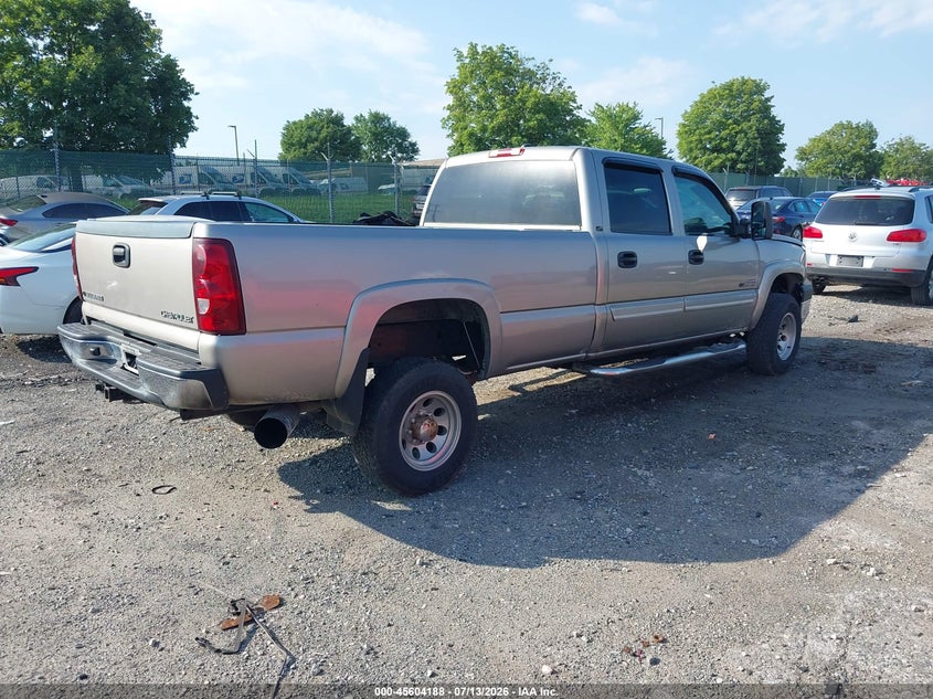 2003 Chevrolet Silverado VIN 1GCHK23113F107685 IAAI salvage auction — TOTAL BURN, Salvage (Pennsylvania), sold $675 on 2026-08-01 (photo 4)