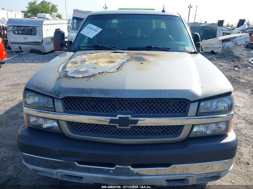 2003 Chevrolet Silverado VIN 1GCHK23113F107685 IAAI salvage auction — TOTAL BURN, Salvage (Pennsylvania), sold $675 on 2026-08-01 (photo 6)