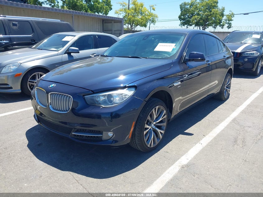 2012 BMW 5er VIN WBASP4C5XCC899873 IAAI salvage auction — LEFT FRONT, Rebuilt (Washington), sold $25 on 2026-07-29 (photo 2)