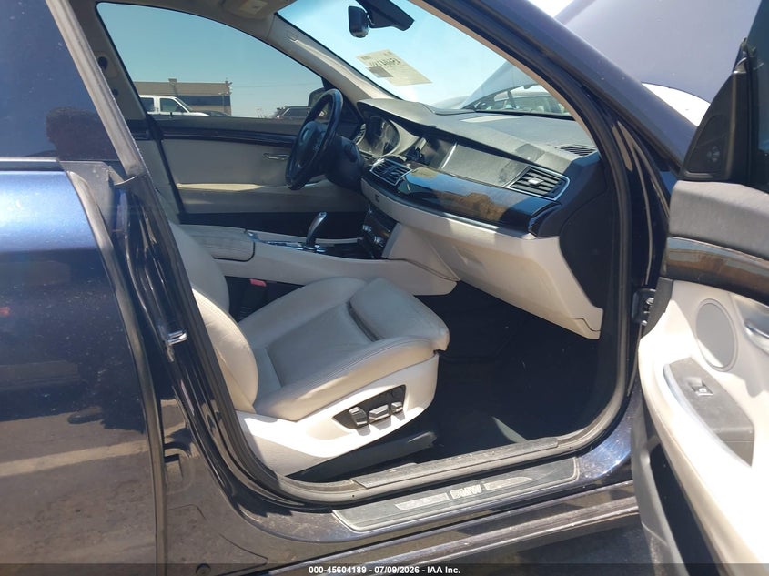 2012 BMW 5er VIN WBASP4C5XCC899873 IAAI salvage auction — LEFT FRONT, Rebuilt (Washington), sold $25 on 2026-07-29 (photo 5)