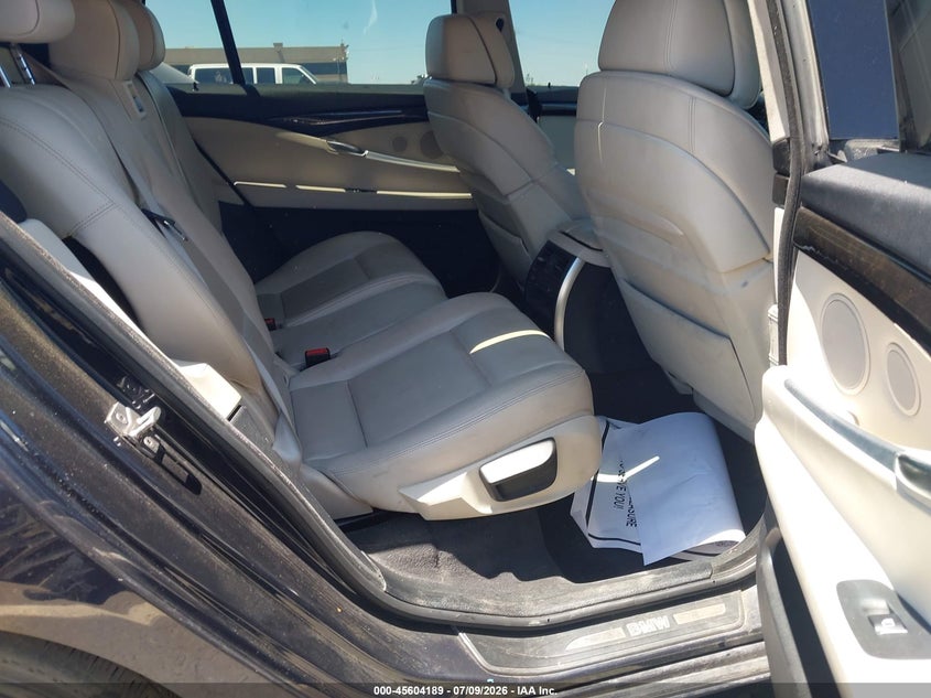 2012 BMW 5er VIN WBASP4C5XCC899873 IAAI salvage auction — LEFT FRONT, Rebuilt (Washington), sold $25 on 2026-07-29 (photo 8)