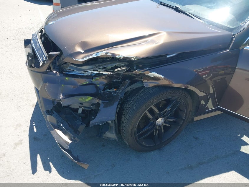 2014 Mercedes-benz C-klasse VIN WDDGF4HB8EG241075 IAAI salvage auction — LEFT FRONT, Salvage Title, sold $1,300 on 2026-08-10 (photo 6)