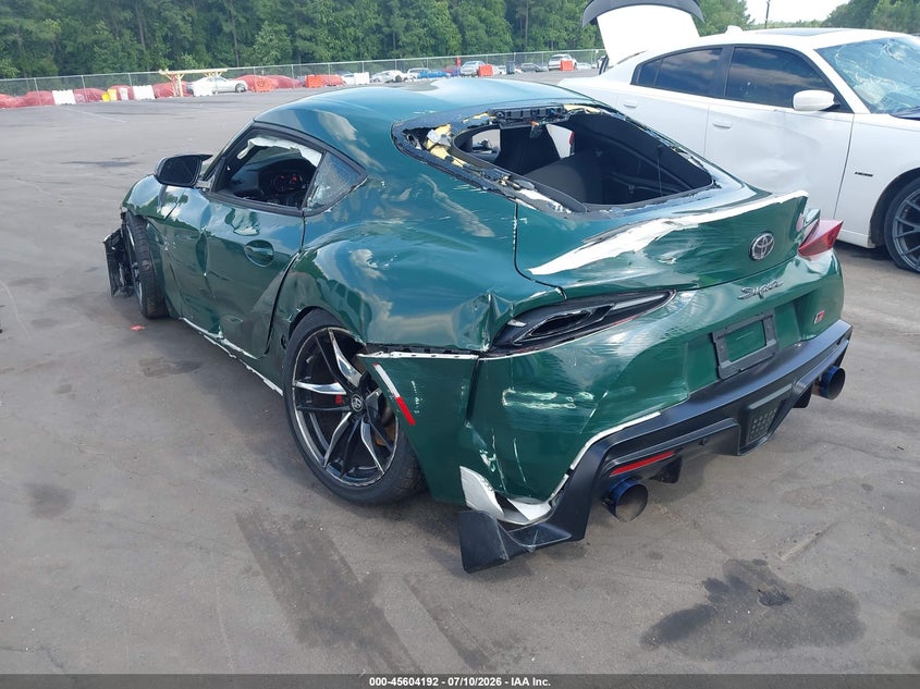 2020 Toyota Supra VIN WZ1DB4C01LW024857 IAAI salvage auction — LEFT & RIGHT, Salvage (North Carolina), sold $12,000 on 2026-07-30 (photo 6)