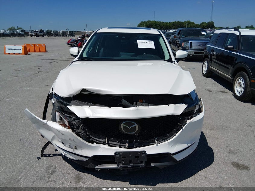 2021 Mazda Cx-5 VIN JM3KFBDM4M1426121 IAAI salvage auction — FRONT END, Wait Title, sold $550 on 2026-09-10 (photo 6)