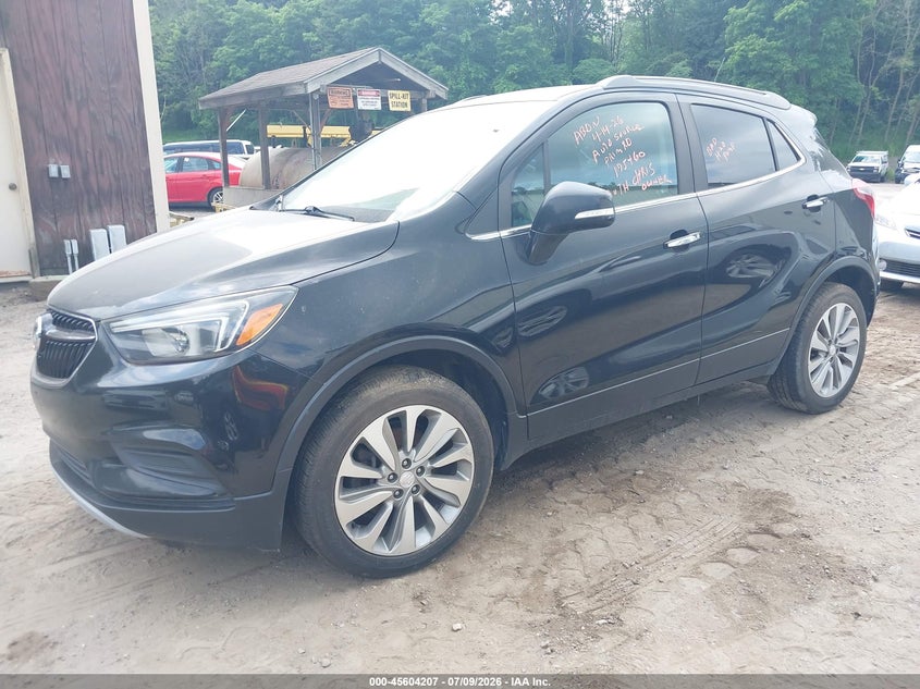 2017 Buick Encore VIN KL4CJASB5HB248351 IAAI salvage auction — MECHANICAL, Salvage Title, sold $475 on 2026-07-23 (photo 2)