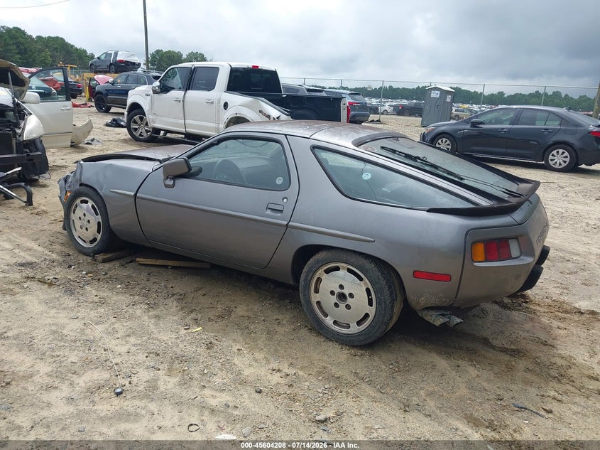 1986 Porsche 928 VIN WP0JB0924GS860498 IAAI salvage auction — FRONT END, Salvage (Georgia), sold $1,050 on 2026-08-13 (photo 3)