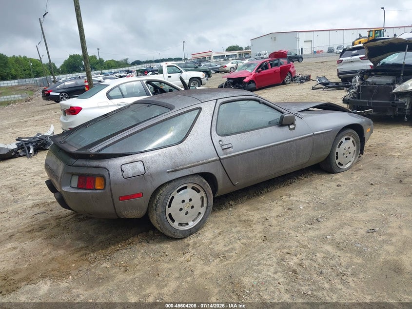 1986 Porsche 928 VIN WP0JB0924GS860498 IAAI salvage auction — FRONT END, Salvage (Georgia), sold $1,050 on 2026-08-13 (photo 4)