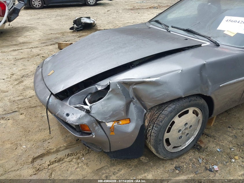 1986 Porsche 928 VIN WP0JB0924GS860498 IAAI salvage auction — FRONT END, Salvage (Georgia), sold $1,050 on 2026-08-13 (photo 6)