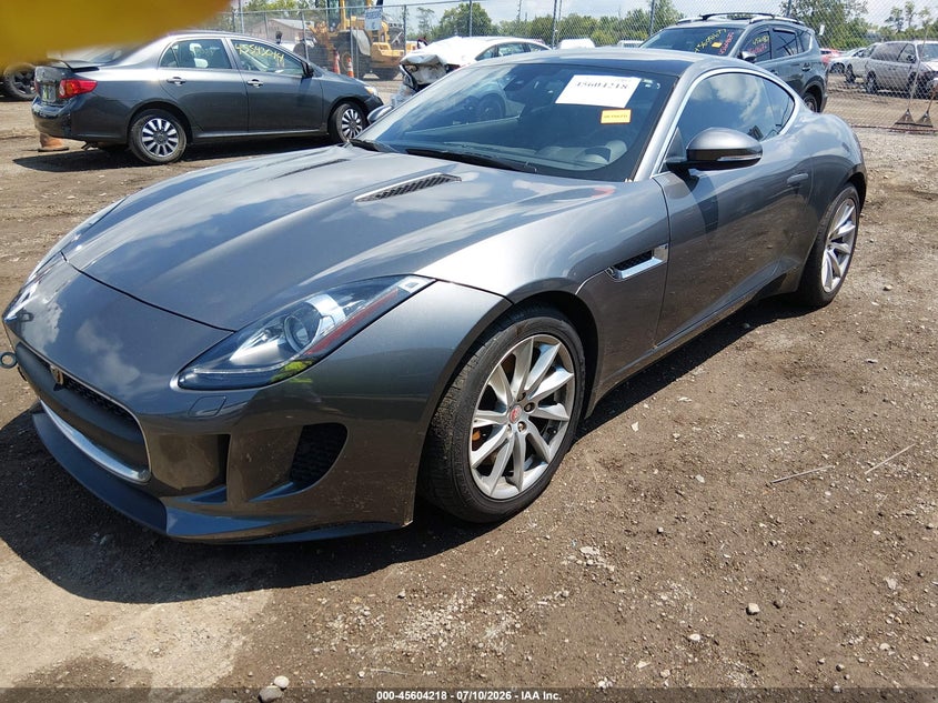 2016 Jaguar F-type VIN SAJWA6AT0G8K22344 IAAI salvage auction — NORMAL WEAR, Original (Ohio), sold $3,175 on 2026-07-30 (photo 2)