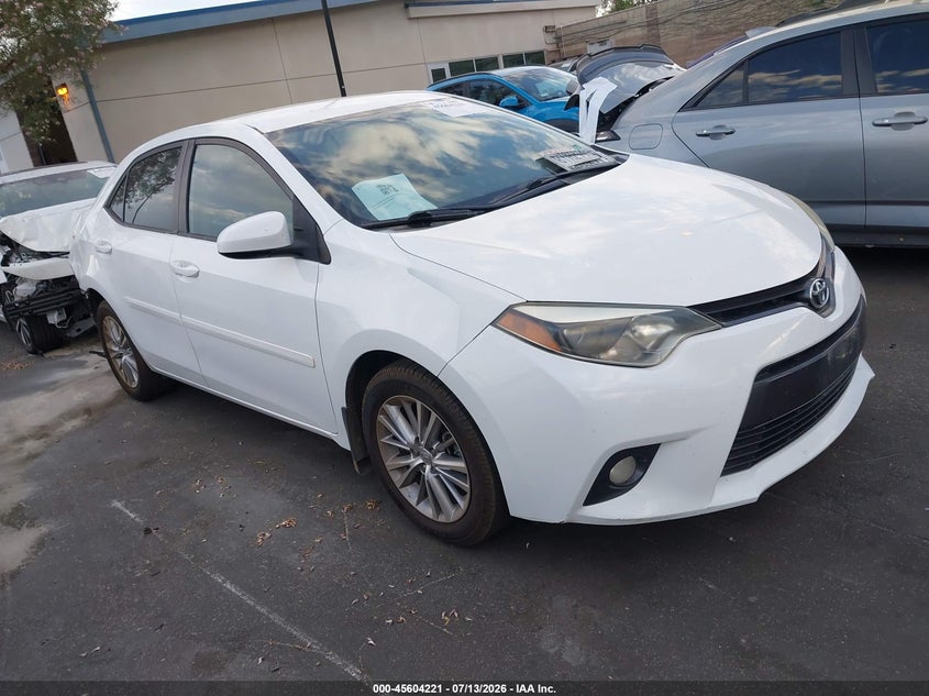 2015 Toyota Corolla VIN 5YFBURHE8FP235021 IAAI salvage auction — REAR END, Salvage Certificate (California), sold $3,950 on 2026-07-24 (photo 1)