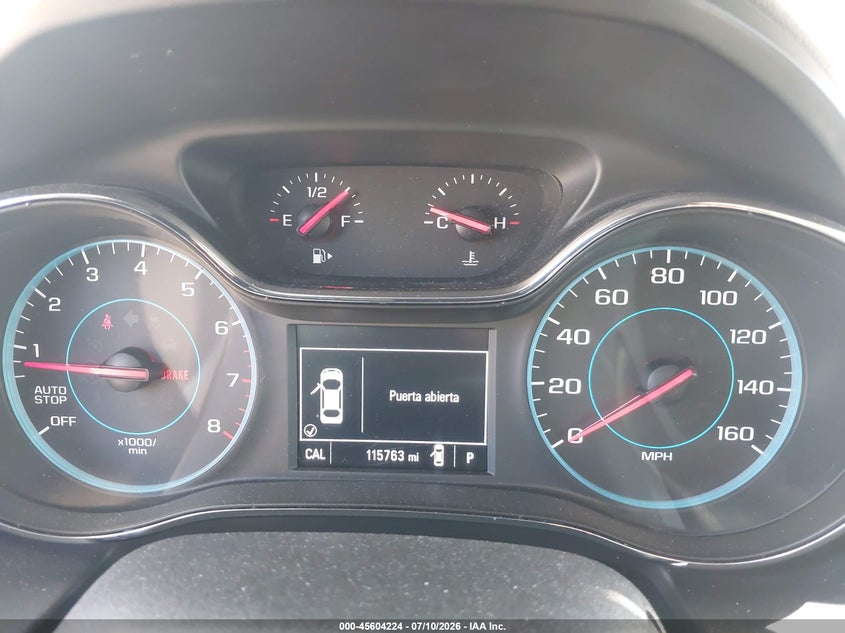 2018 Chevrolet Cruze VIN 1G1BE5SM7J7170798 IAAI salvage auction — REAR END, Salvage Title, sold $1,700 on 2026-07-19 (photo 7)