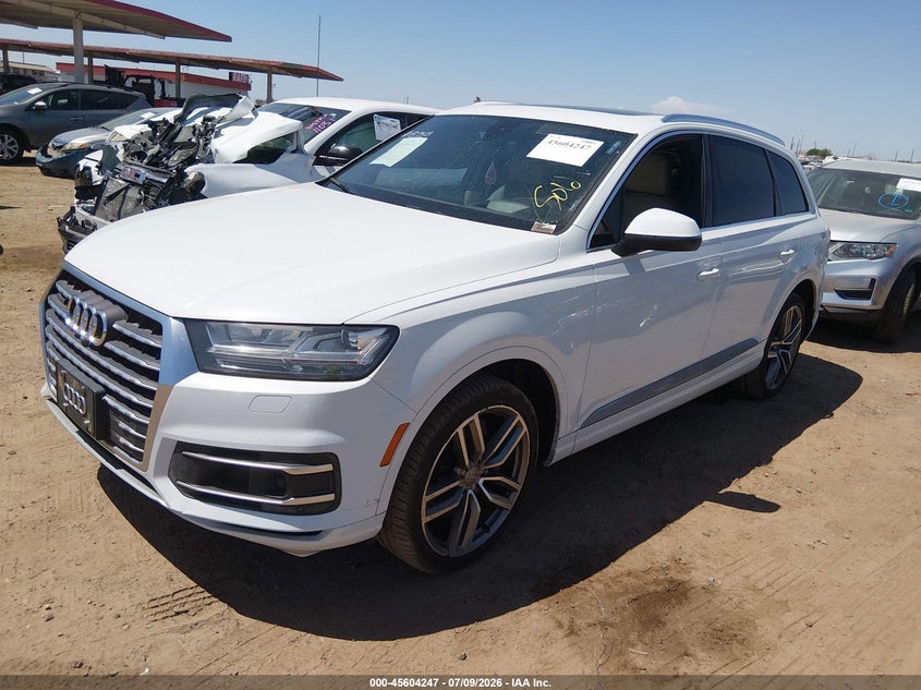 2017 Audi Q7 VIN WA1VAAF72HD027812 IAAI salvage auction — NORMAL WEAR, Clear-Dealer Only (Arizona), sold $3,125 on 2026-07-28 (photo 2)