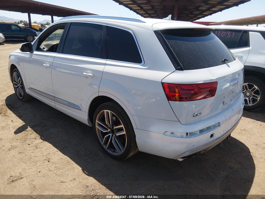 2017 Audi Q7 VIN WA1VAAF72HD027812 IAAI salvage auction — NORMAL WEAR, Clear-Dealer Only (Arizona), sold $3,125 on 2026-07-28 (photo 3)