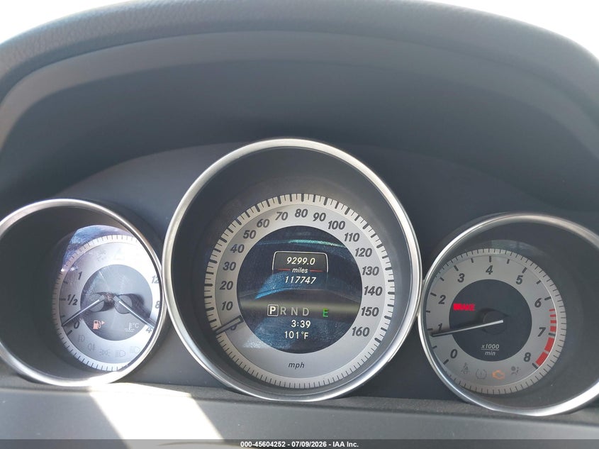 2013 Mercedes-benz VIN WDDGF4HB2DR273006 IAAI salvage auction — FRONT END, Clear Salvage History (California), sold $1,300 on 2026-08-04 (photo 7)
