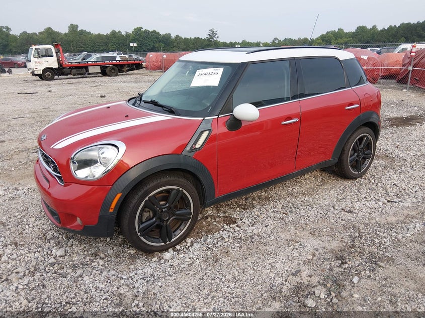 2016 Mini Countryman VIN WMWZC3C58GWT07735 IAAI salvage auction — NORMAL WEAR, Repossession Paperwork (Georgia), sold $3,200 on 2026-08-14 (photo 2)