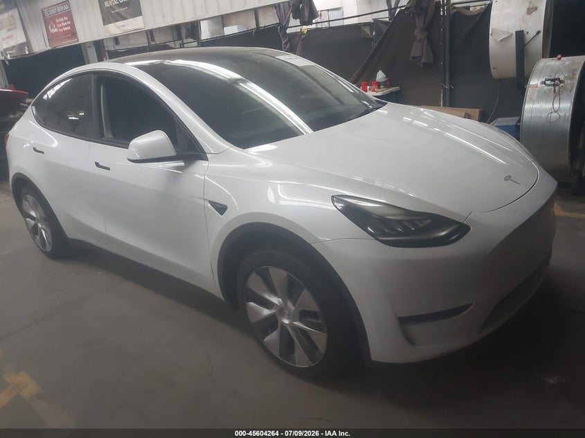 2021 Tesla Model y VIN 5YJYGDED0MF105632 — IAAI salvage auction photo