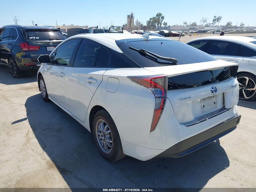 2017 Toyota Prius VIN JTDKBRFU1H3039840 IAAI salvage auction — REAR END, Salvage Title, sold $2,500 on 2026-07-22 (photo 3)